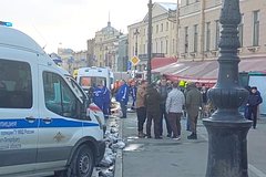 Названа предварительная причина взрыва в петербургском кафе