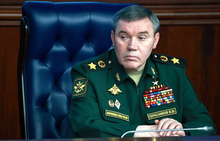 Глава Генштаба ВС РФ назначен командующим объединенной группировкой войск в зоне СВО