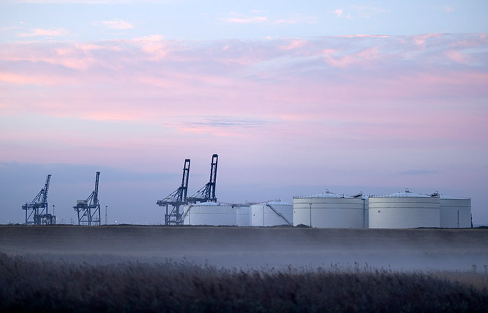 Север Европы снова тратит запасы газа из хранилищ