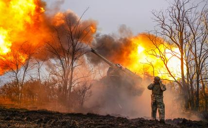 Российская артиллерия поразила стоянку техники ВСУ в районе Херсона