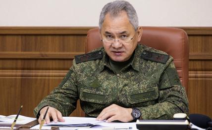 Шойгу озвучил потери Вооруженных сил Украины в январе