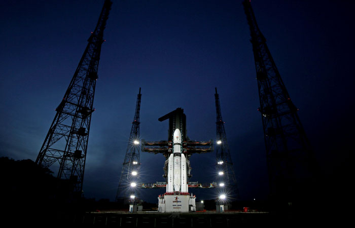 В Индии запустили ракету с лунной станцией Chandrayaan-3